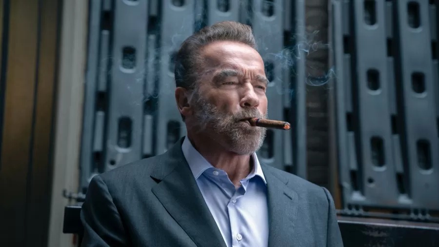 Ator Arnold Schwarzenegger em série policial