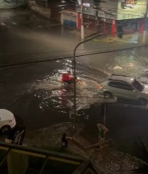 Imagem - Chuva provoca transtornos em Belém; assista